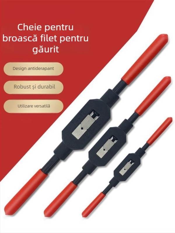Xiaqiu Set de filetare manuală – Unealtă de mână pentru filetare metrică și imperială (Taps și Dies) Model 1010835263