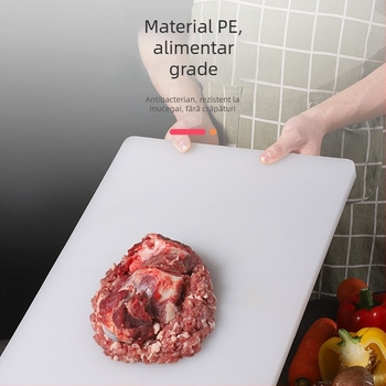Placă de tăiat din PE – alimentară, dublu față, antibacteriană, împotriva mucegaiului, anti-derapare, utilizare comercială