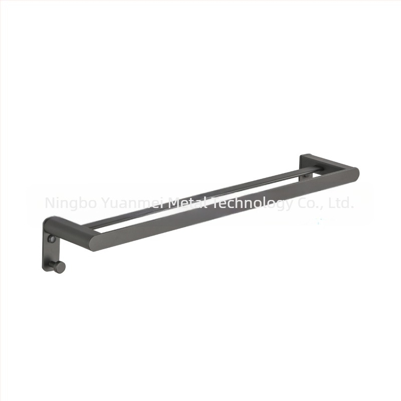 Suport prosoape din Space aluminiu, cu două straturi, cu două bare, set din două piese, design modern minimalist