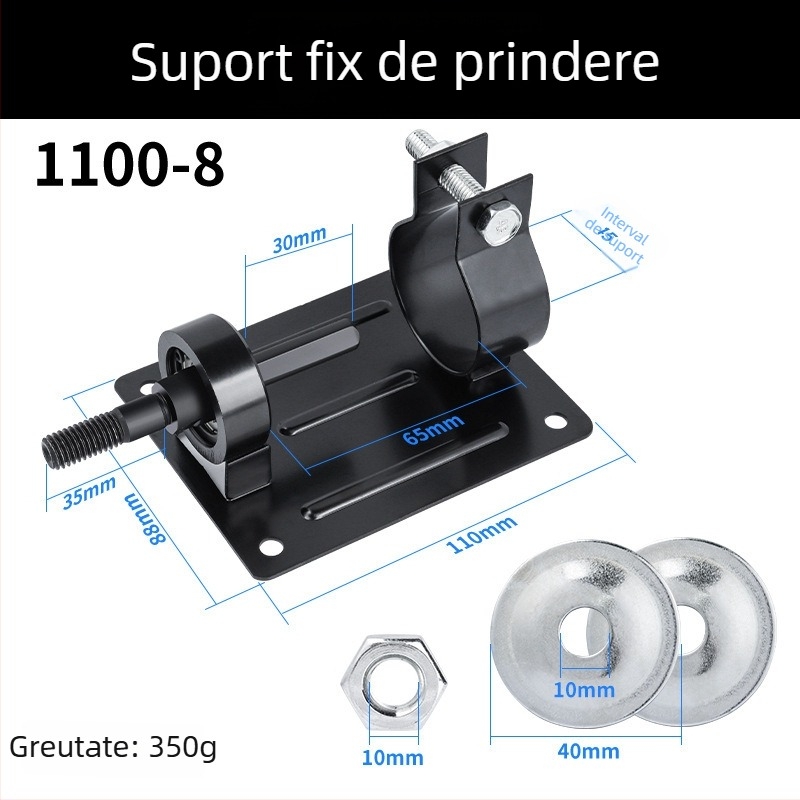 Convertor pentru bormașină în bază de șlefuit – suport metalic pentru lustruire, șlefuire și îndepărtarea ruginii (Emperor)