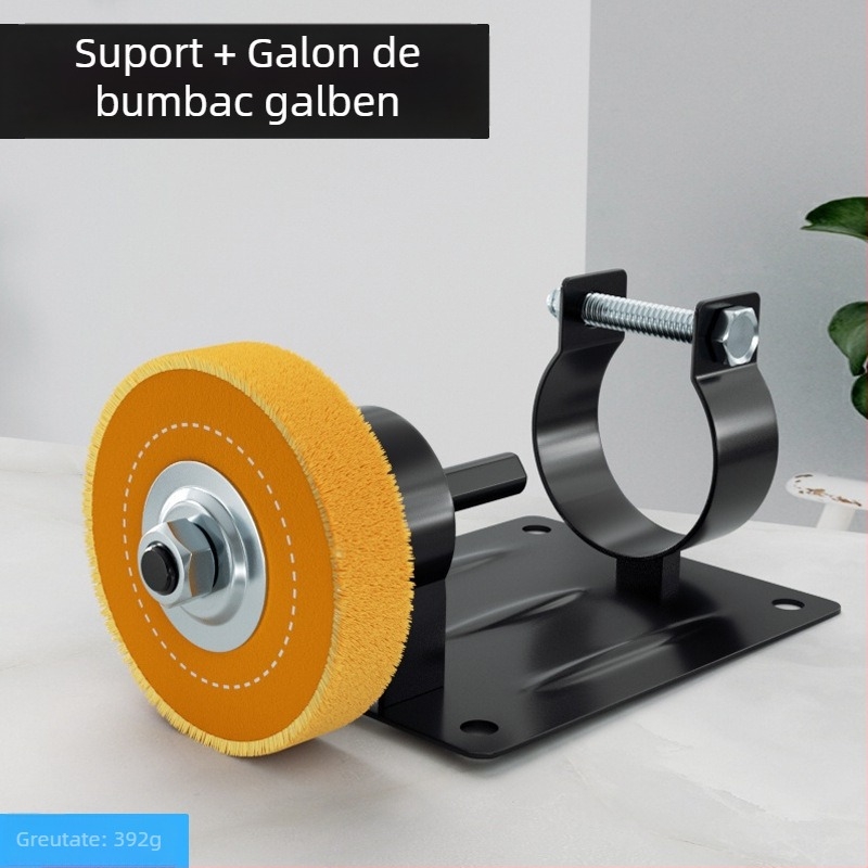 Convertor pentru bormașină în bază de șlefuit – suport metalic pentru lustruire, șlefuire și îndepărtarea ruginii (Emperor)