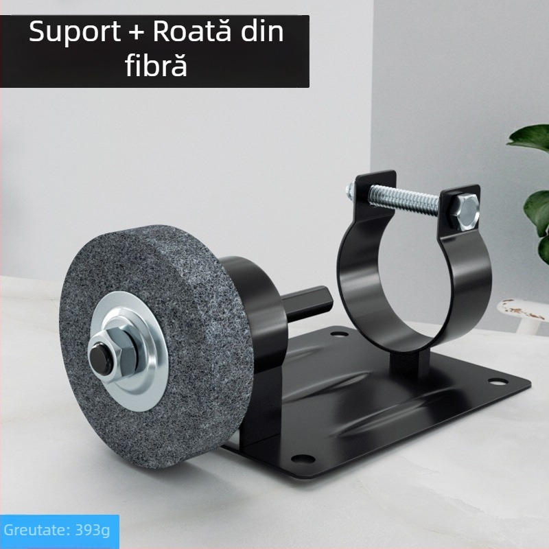 Convertor pentru bormașină în bază de șlefuit – suport metalic pentru lustruire, șlefuire și îndepărtarea ruginii (Emperor)