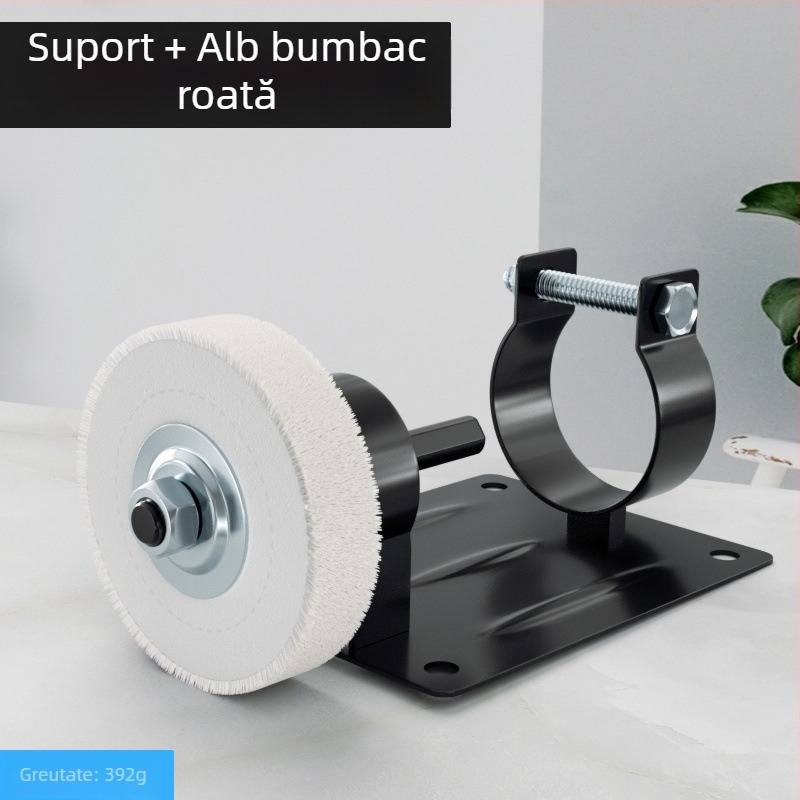 Convertor pentru bormașină în bază de șlefuit – suport metalic pentru lustruire, șlefuire și îndepărtarea ruginii (Emperor)