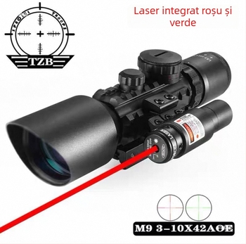Telespectiv de vedere nocturn cu laser integrat, binoclu etanș, umplut cu azot