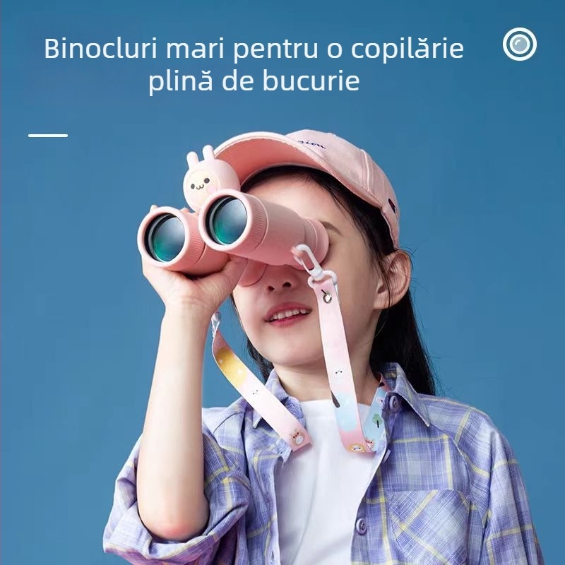 Telescop pentru copii, cu protecție a ochilor, destinat învățării științifice