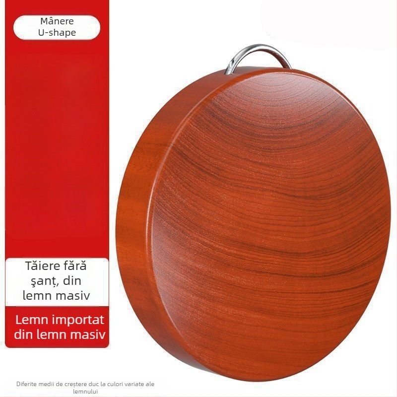 Placǎ rotundă de tăiere din silicon alimentar; antibacteriană, bacteriostatică și anti-mold; model XMApziXN