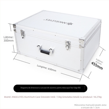 Star Margin Star Tron 8SE telescop astronomic monocular în cutie din aluminiu rezistentă la umezeală