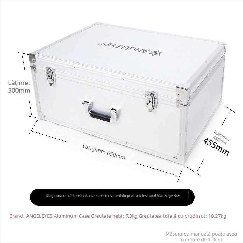 Star Margin Star Tron 8SE telescop astronomic monocular în cutie din aluminiu rezistentă la umezeală