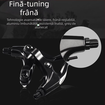 Manetă de frână XW din aliaj de aluminiu – design patru degete, frână mecanică pentru bicicletă de munte