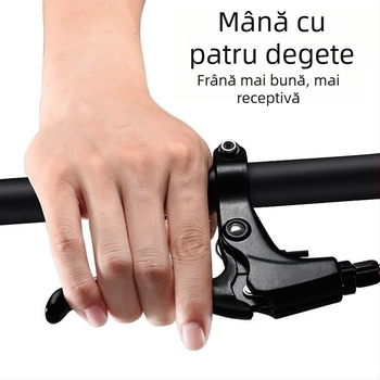 Manetă de frână XW din aliaj de aluminiu – design patru degete, frână mecanică pentru bicicletă de munte