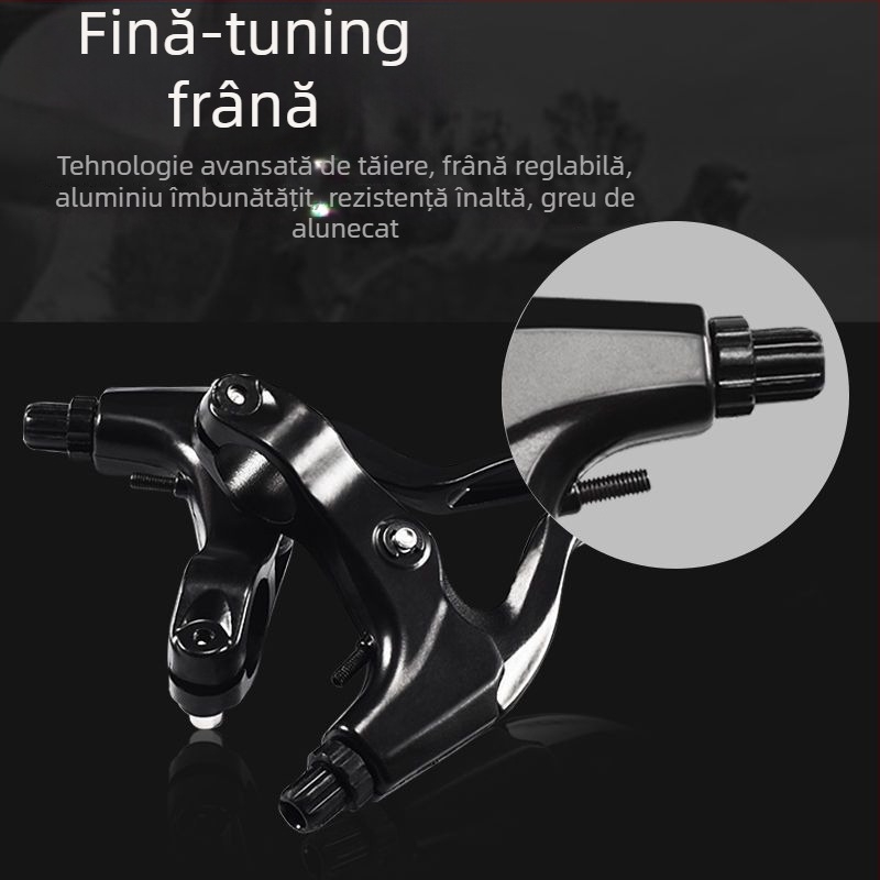 Manetă de frână XW din aliaj de aluminiu – design patru degete, frână mecanică pentru bicicletă de munte