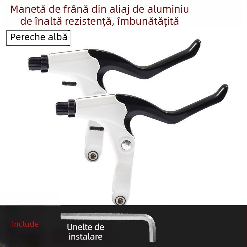 Manetă de frână XW din aliaj de aluminiu – design patru degete, frână mecanică pentru bicicletă de munte