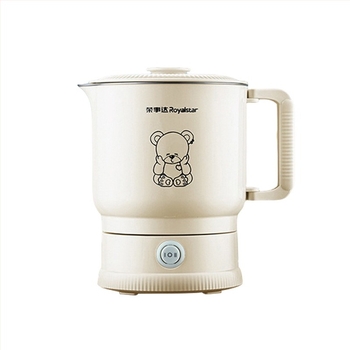 Oală electrică de gătit, compactă și portabilă, model DZG08M, capacitate până la 2 L, potrivită pentru 2–3 persoane, curățare ușoară, fără montaj