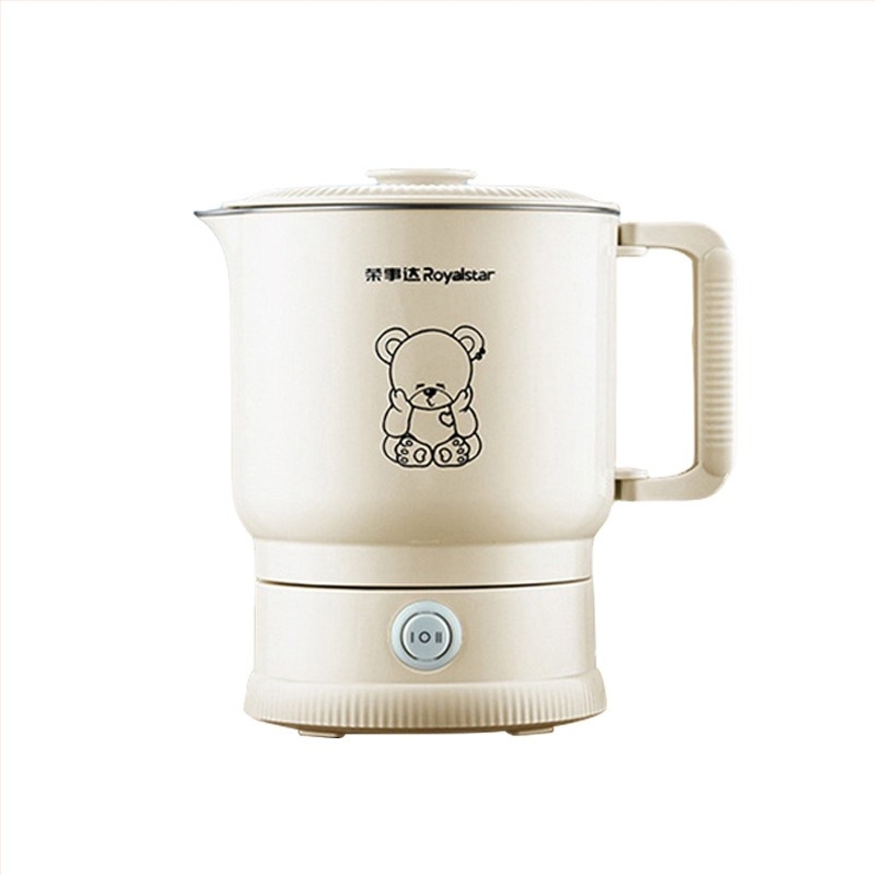 Oală electrică de gătit, compactă și portabilă, model DZG08M, capacitate până la 2 L, potrivită pentru 2–3 persoane, curățare ușoară, fără montaj