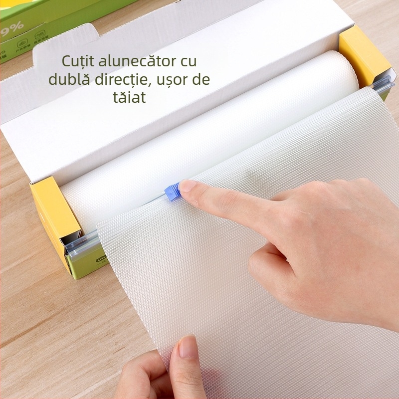 Plăcuță de tăiere de unică folosință pentru bucătărie – Ju Meow, plastic, antiderapant, antibacterian, portabil