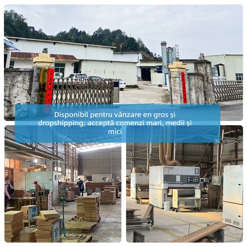 Tocător de bucătărie din lemn masiv – cu două fețe, anti-derapant, portabil (Marcă: Olesen)