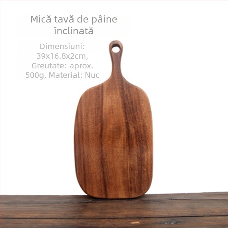 Tocător din lemn – formă neregulată, cu două fețe, portabil, lansat vara 2021.