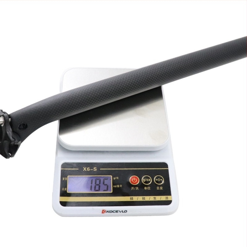 Colier pentru țeavă șa din carbon 3K pentru biciclete MTB și road – ultra-ușor