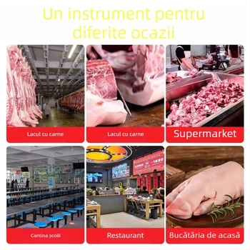 Lamă specializată pentru îndepărtarea părului de porc — oțel inoxidabil, nu necesită ascuțire, pentru păr, piele, copite, piele moartă și grăsime