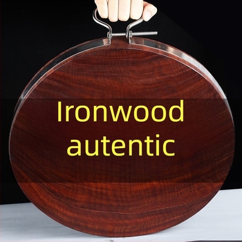 tocător din lemn masiv, rotund, pentru uz casnic, stil modern minimalist