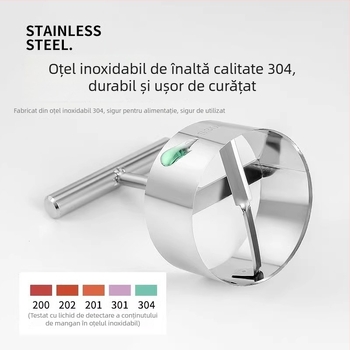 304 oțel inoxidabil – instrument de scoatere a sâmburilor din mere și pere