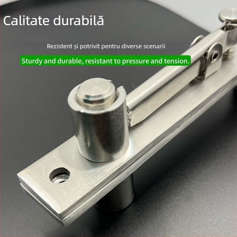 Balamale din oțel inoxidabil, pentru uși din lemn, sus și jos, ascunse, rotative