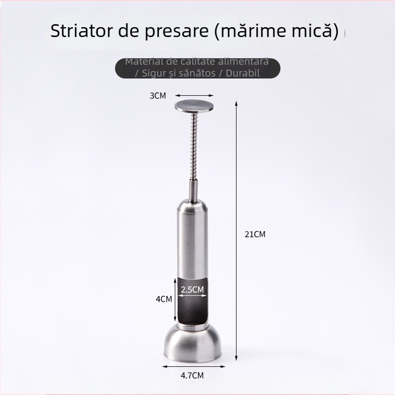 Unealtă pentru scoaterea sâmburilor din Red Dates și Hawthorn, oțel inoxidabil 304, cu arc, cu bază, personalizare disponibilă