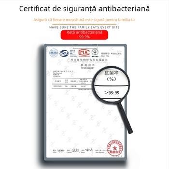 Crazy Shark Tocător din oțel inoxidabil – dublă față, stil modern minimalist, lansare 2021