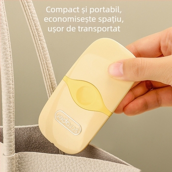 Racletă de curățare multifuncțională - portabilă pentru bucătărie și baie, degresare și curățare a sticlei, din plastic, stil modern minimalist