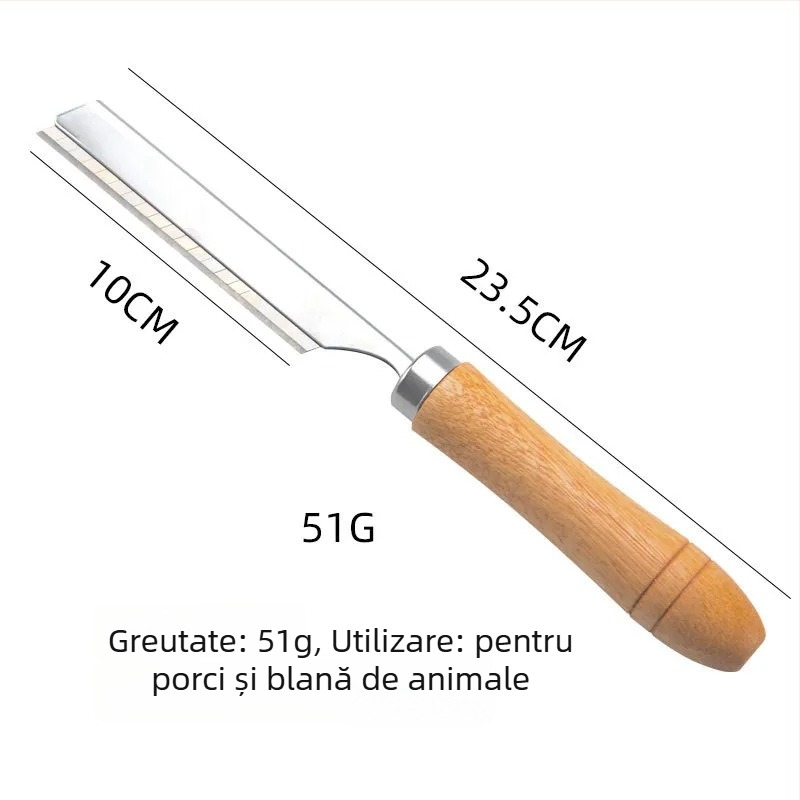 Unealtă pentru îndepărtarea părului porcului — oțel inoxidabil, brand Futai, origine Jieyang, personalizare disponibilă