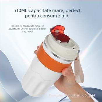 Ceașcă de răcire rapidă – alimentare USB-C, 5V, 15W, funcționare mecanică, cald și rece pentru birou