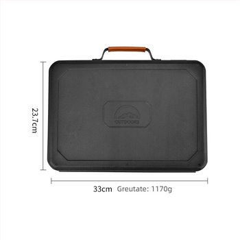 Set ustensile BBQ din oțel inoxidabil – set portabil pentru grătar, stil modern
