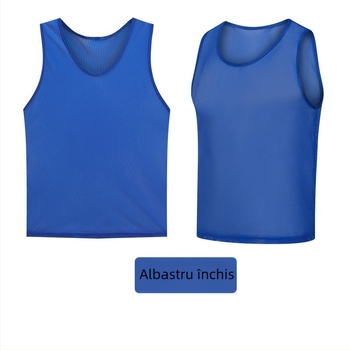 Vesta de antrenament pentru fotbal din poliester - model personalizabil, pentru toate sezoanele, unisex, vârsta 1–80