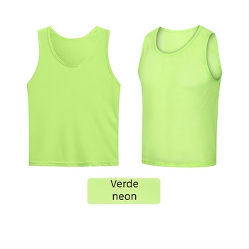 Vesta de antrenament pentru fotbal din poliester - model personalizabil, pentru toate sezoanele, unisex, vârsta 1–80