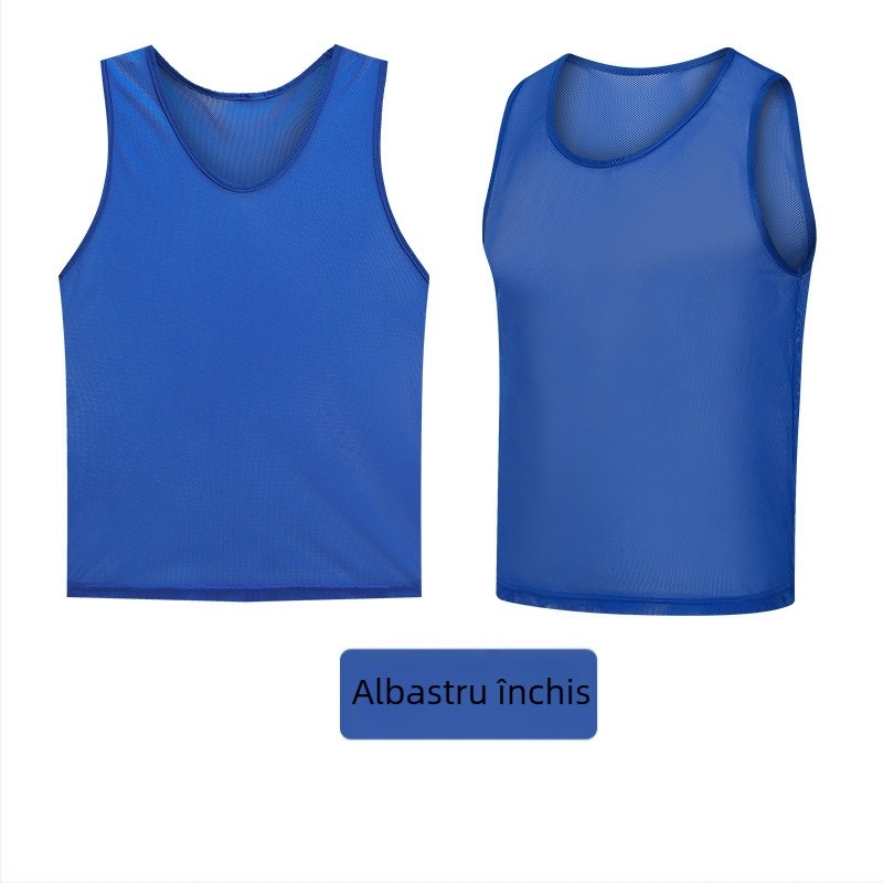 Vesta de antrenament pentru fotbal din poliester - model personalizabil, pentru toate sezoanele, unisex, vârsta 1–80