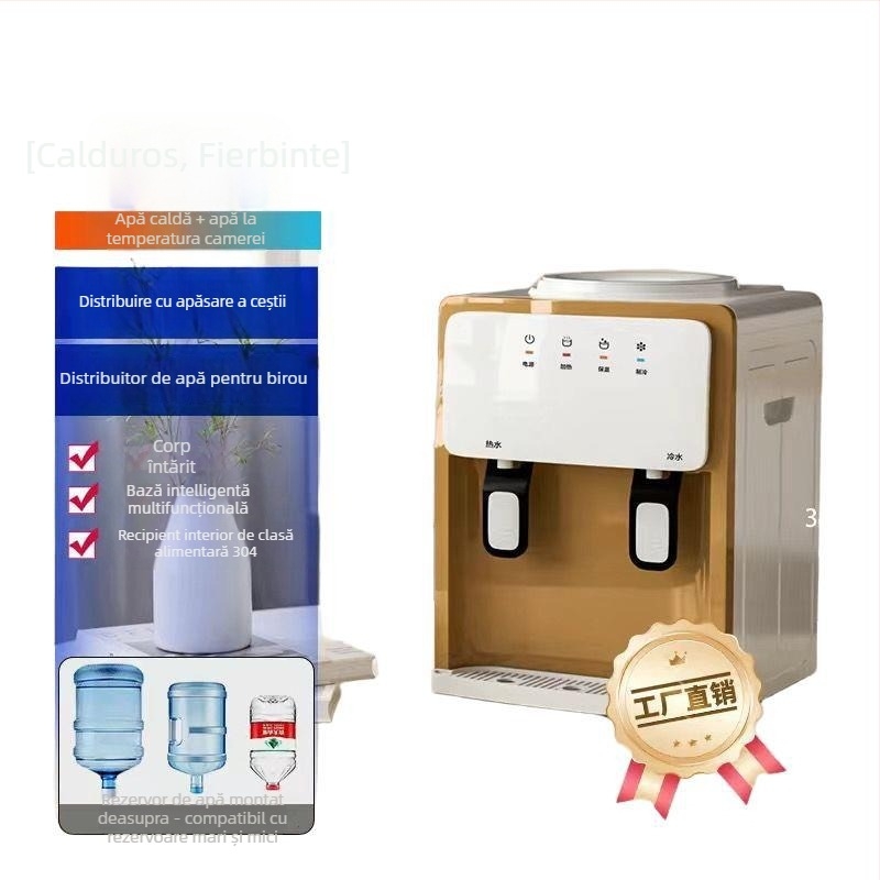 Dispenser de apă pentru birou, desktop, tip răcire unic, fără alimentare, Nr. document de aprovare [2023]-05-s0337