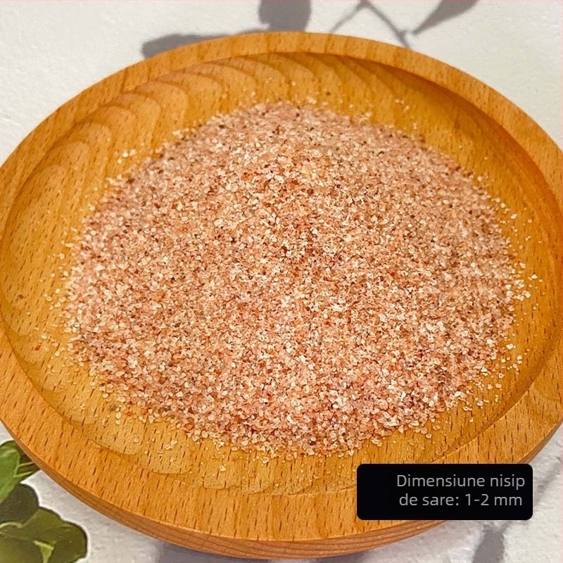 Ornament din bloc de sare himalayan natural — decor din piatră, fără personalizare, cadou pentru absolvire, mutare și alte ocazii; potrivit pentru cupluri, prieteni, colegi, persoane în vârstă și colegi de clasă.