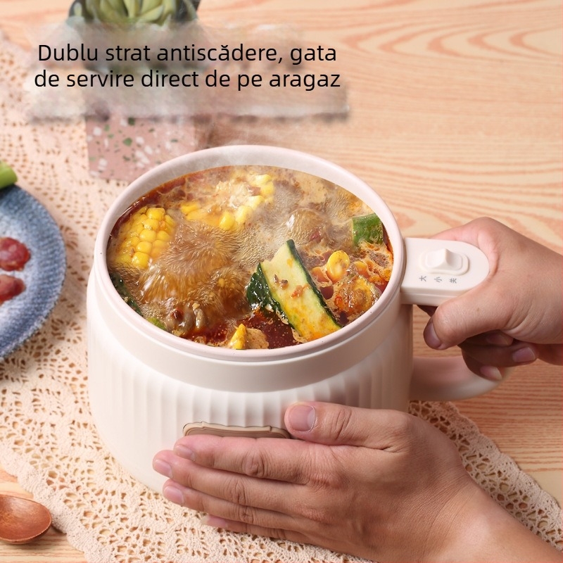 Medi Bear MC19 oală electrică multifuncțională, capacitate 2L, pentru 2–3 persoane, control mecanic, abur rapid