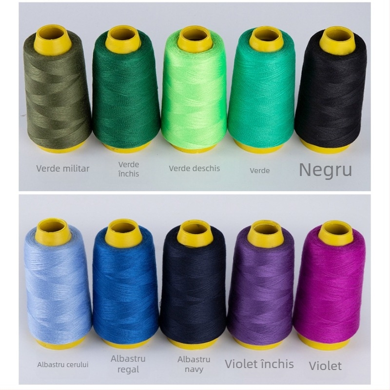 Baota 402 ață poliester pentru cusut, set de 5 bucăți pentru cusut manual