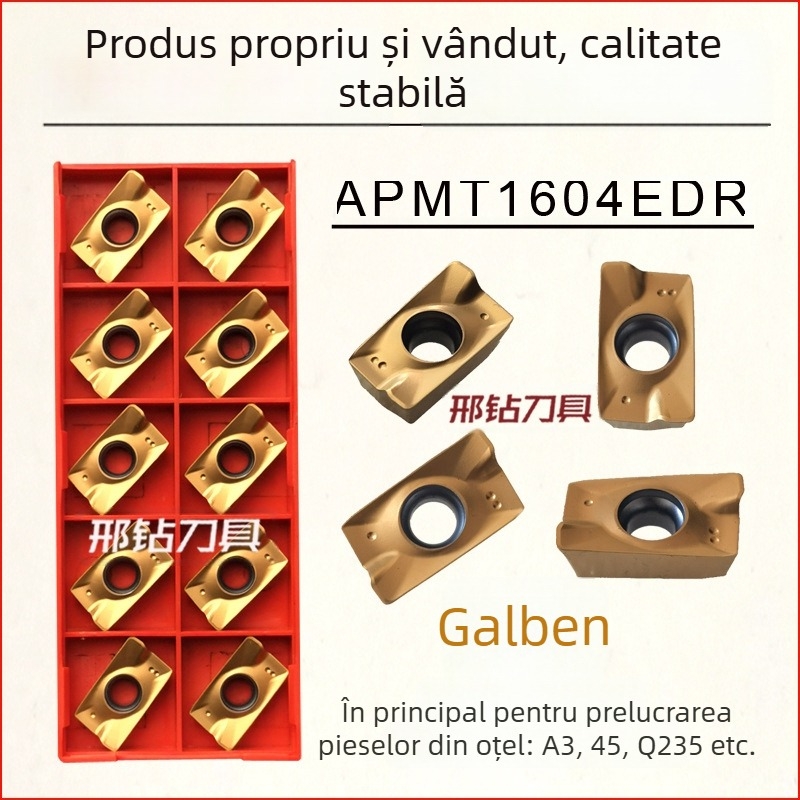 Inserație frezare CNC APMT1604/APMT1135, Brand Xzcc/Xingzuan, Seria 1604/1135, Coduri produselor APMT1135PDER-M2, APMT1604PDER-M2