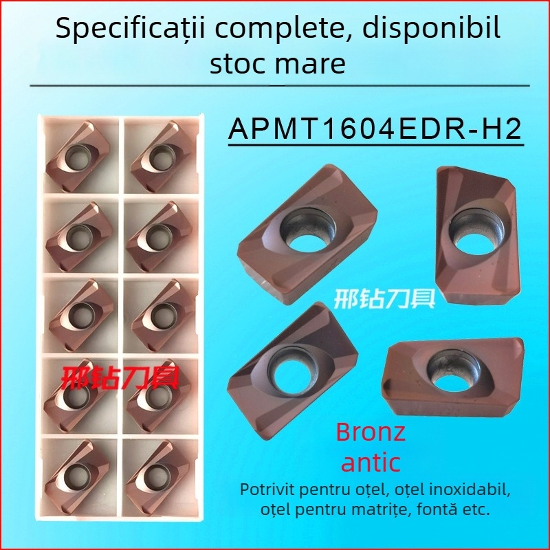 Inserație frezare CNC APMT1604/APMT1135, Brand Xzcc/Xingzuan, Seria 1604/1135, Coduri produselor APMT1135PDER-M2, APMT1604PDER-M2