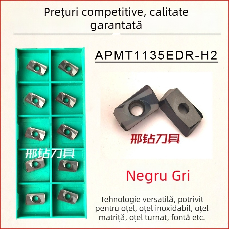 Inserație frezare CNC APMT1604/APMT1135, Brand Xzcc/Xingzuan, Seria 1604/1135, Coduri produselor APMT1135PDER-M2, APMT1604PDER-M2