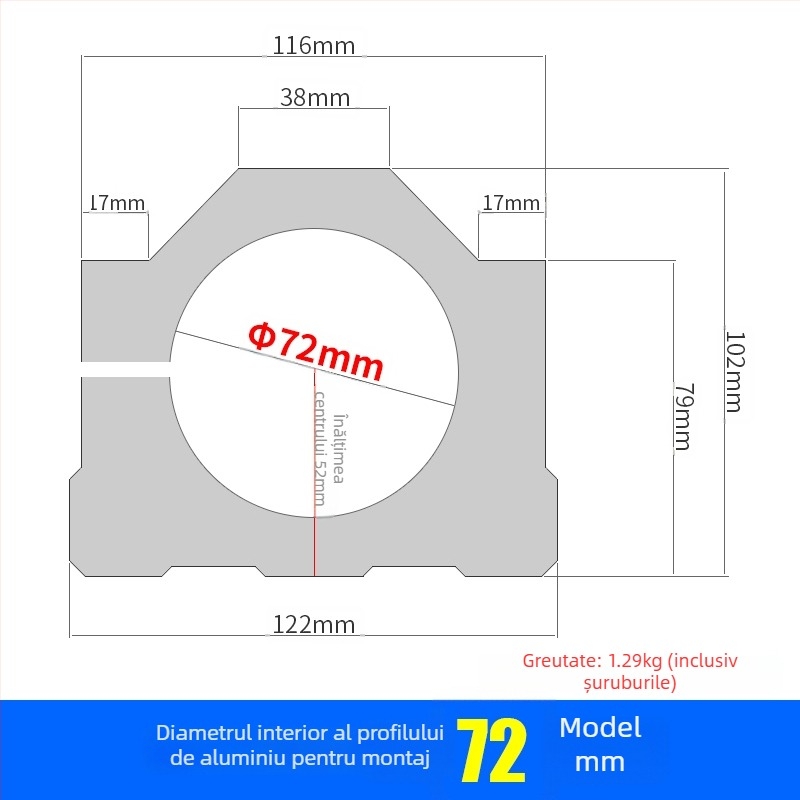 Mașină de gravură, suport pentru motorul cu axul, șa fixă; viteză în gol: neprecizată; interval de tensiune: neprecizat; aplicație: neprecizată