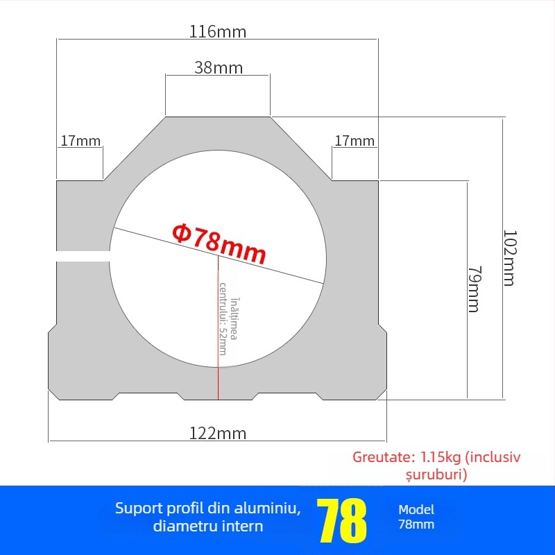 Mașină de gravură, suport pentru motorul cu axul, șa fixă; viteză în gol: neprecizată; interval de tensiune: neprecizat; aplicație: neprecizată