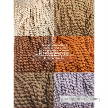 Păpușă BJD din material textil cu păr buclat, jucărie moale, lucrată manual din filc de lână (articol nenWWySj)