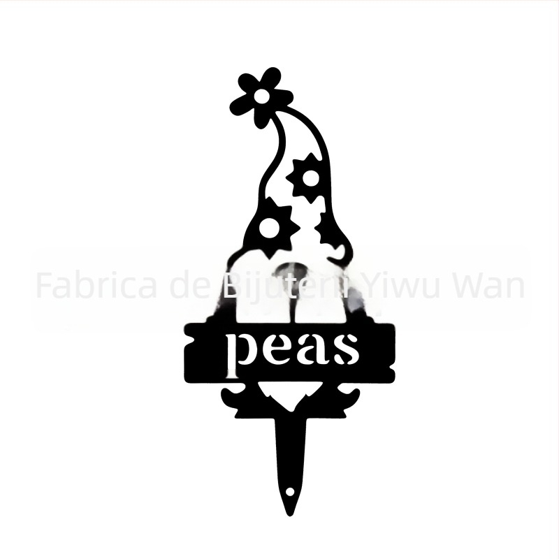 Statuie metalică de grădină pentru exterior – gnom primitor (Material: Metal; Stil: Simplitate modernă; Cadou: potrivit pentru cadouri; Brand: Yue Chan Jewelry)