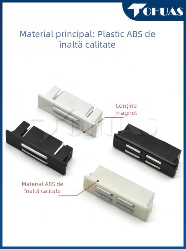 Stop magnetic pentru ușă industrial, montaj încorporat, acționare manuală, model C-349N-2/1, stil Nou Chinezesc