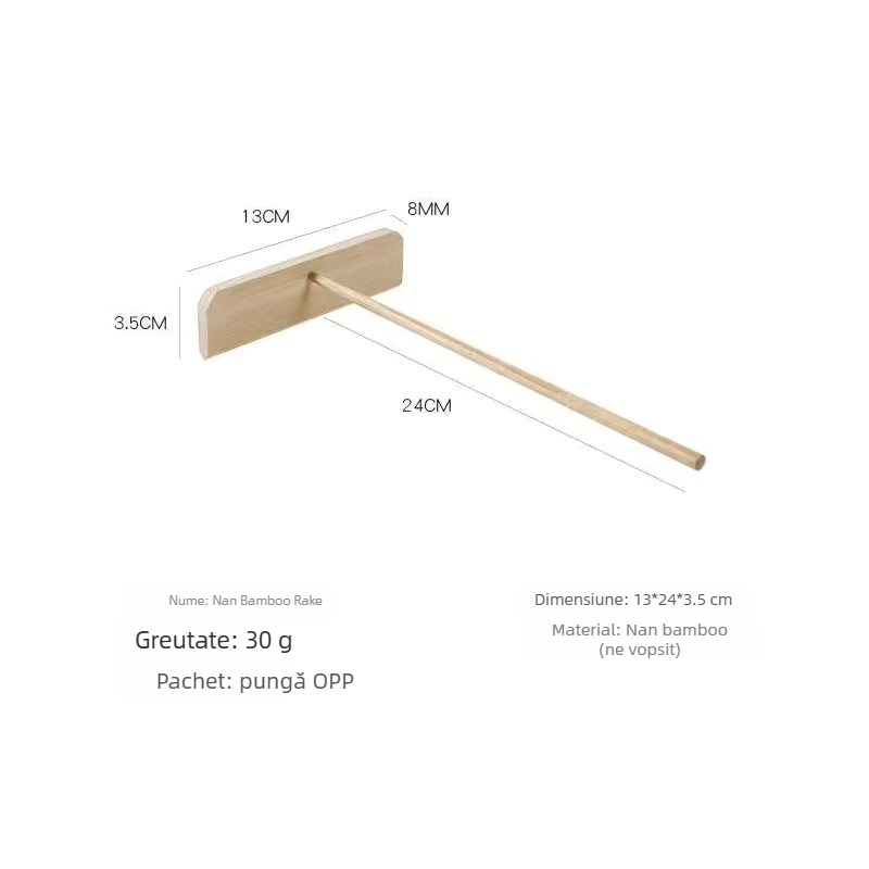 Set de unelte pentru clătite, finisaj argintiu — include spatulă pentru ouă și racletă pentru clătite (Material: Argint; Categorie: Spatulă de bucătărie)
