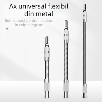 Lichang ax flexibil universal cu articulație rotativă, pentru șurubelniță electrică și bormașină, din aliaj