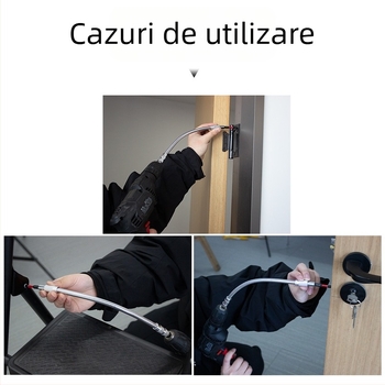 Lichang ax flexibil universal cu articulație rotativă, pentru șurubelniță electrică și bormașină, din aliaj